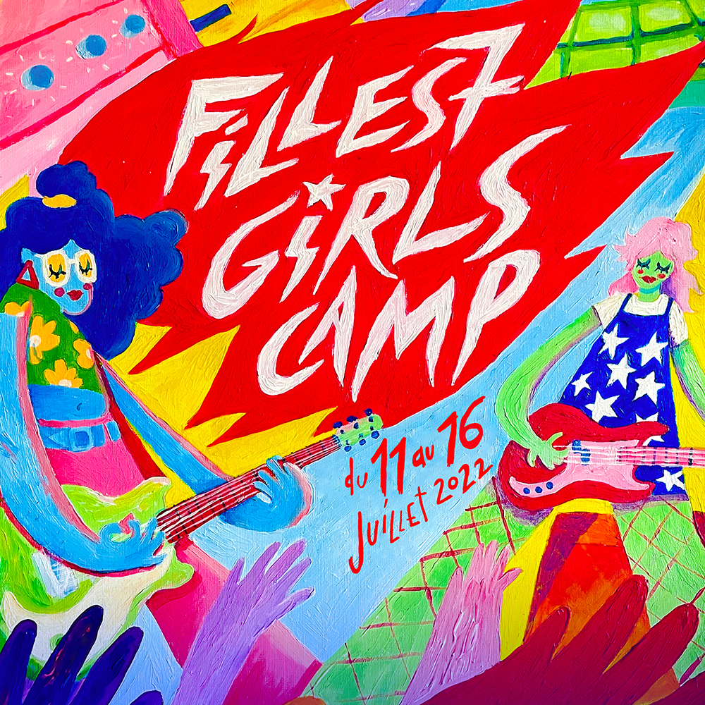 Le Filles7 Girls Camp est une initiative née pour faire bouger les lignes, à notre mesure et en faveur de la création féminine du territoire. © DR